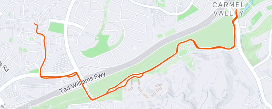 Map of the activity, Benji yog