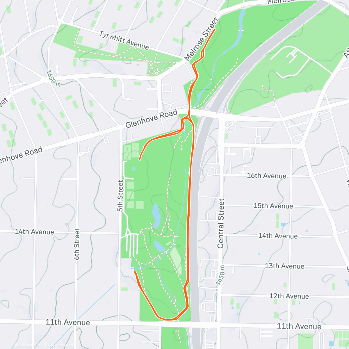 Карта физической активности (Killarney Country Club parkrun #1 (parkrun #200) Location #63)