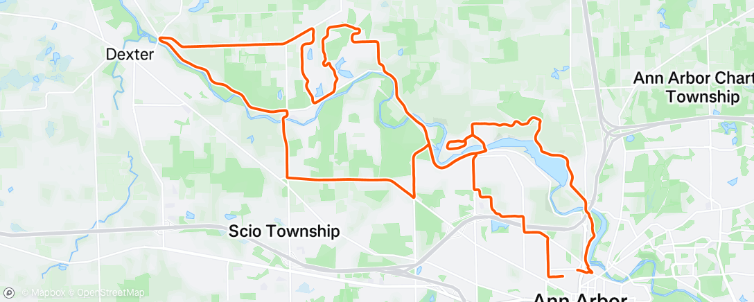 Map of the activity, keep on rollin’