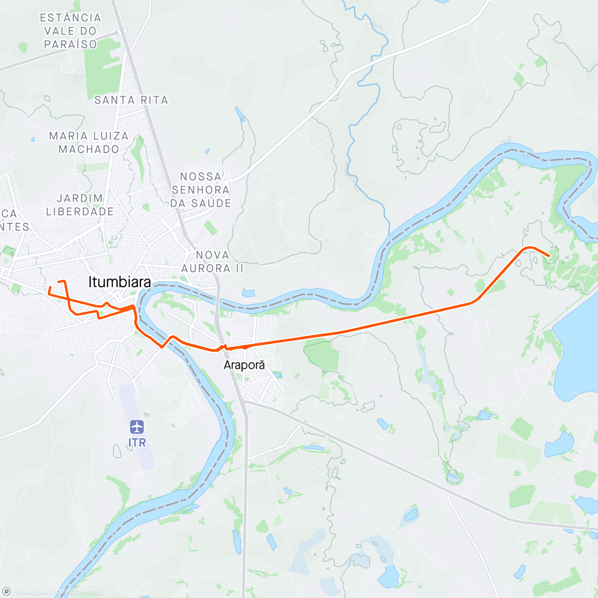 Mappa dell'attività UHF