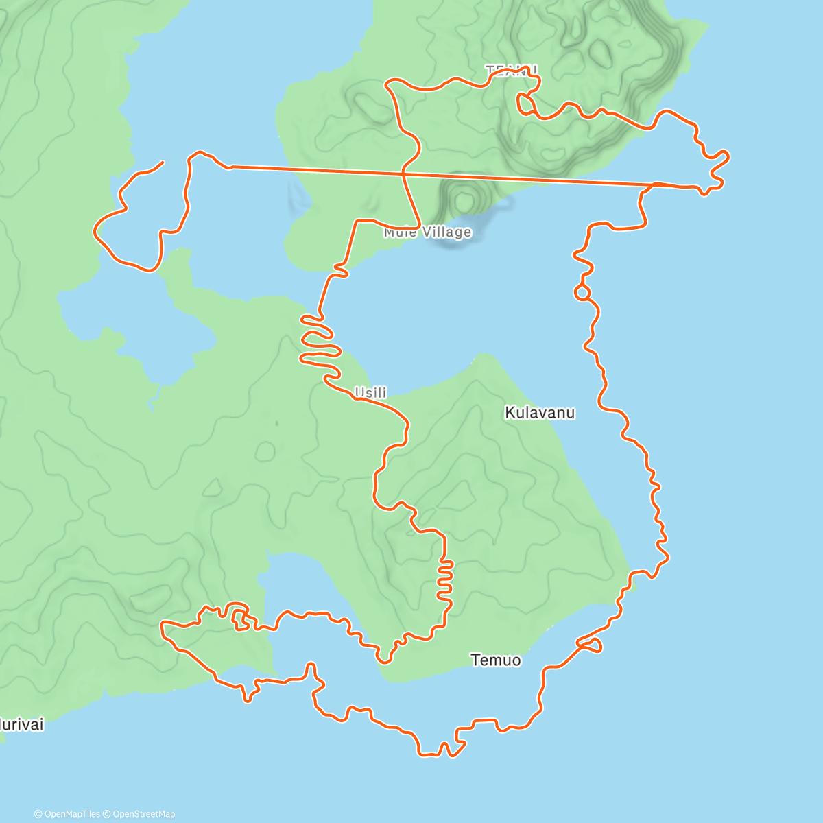 Карта физической активности (Zwift - 3x (3min HIT + 6x40/20 HIT))