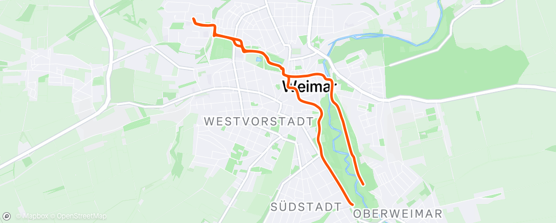 Map of the activity, Den Kleinen ins Gymnasium bringen