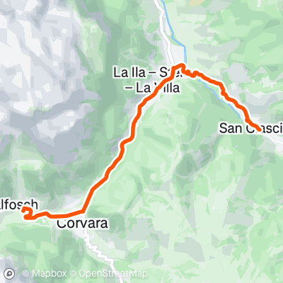 Dia 4. 13/07/24. Colfosco ¨San Casiano¨opcional | 19.6 km Cycling Route ...