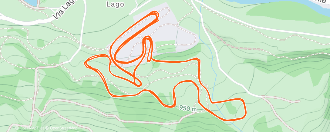 Mappa dell'attività Lunch Nordic Ski