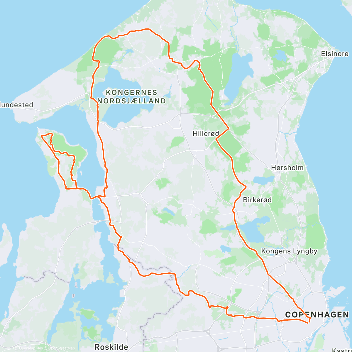 Map of the activity, Out and about