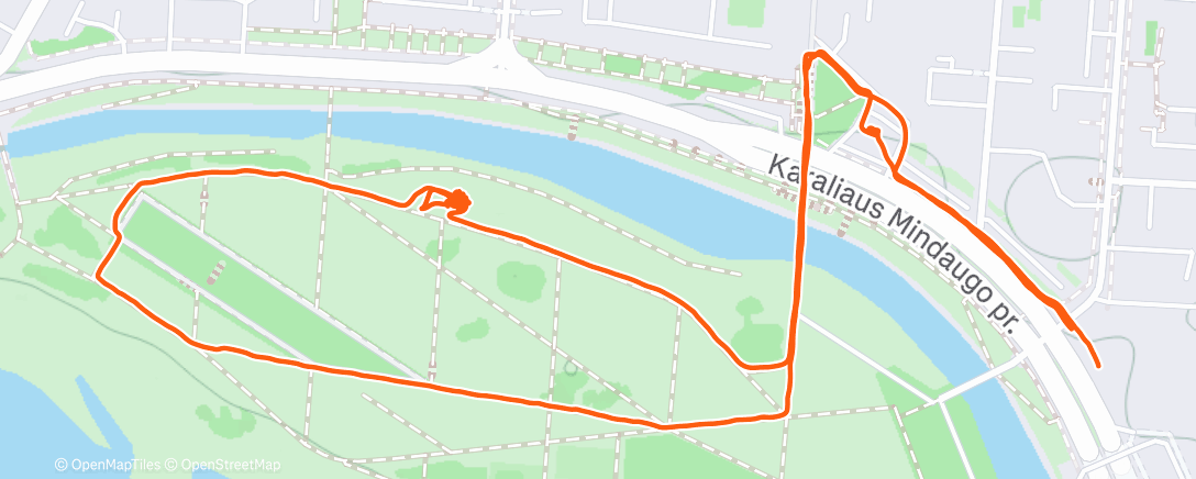 Map of the activity, Lunch Walk