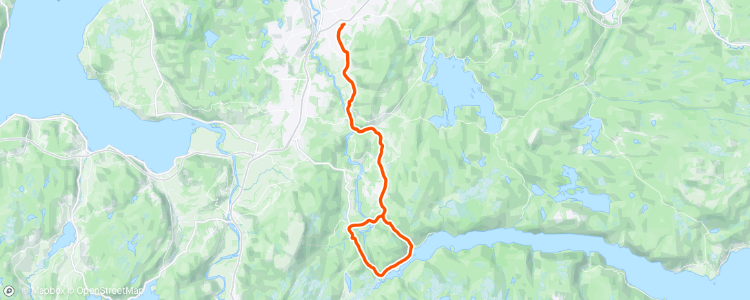 Mapa da atividade, Ståggån før helg