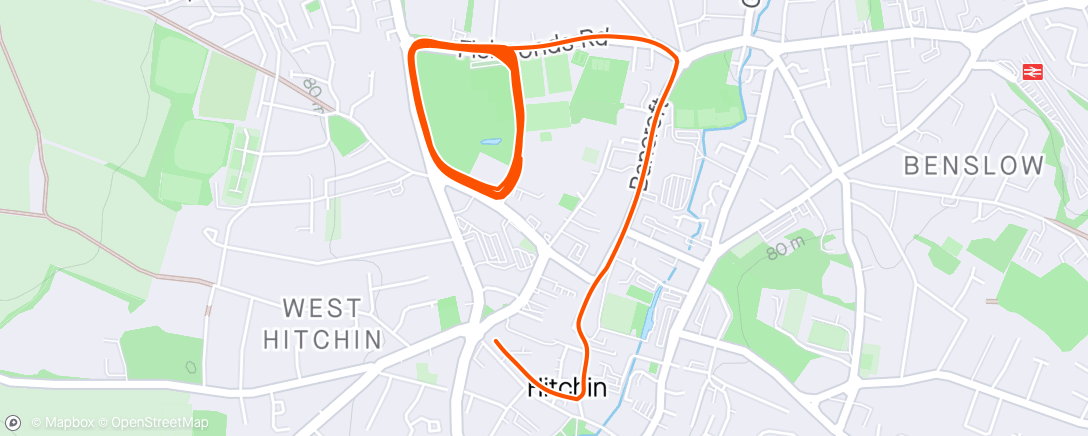 Map of the activity, More laps of butts close on a Wednesday night shock. Felt decent