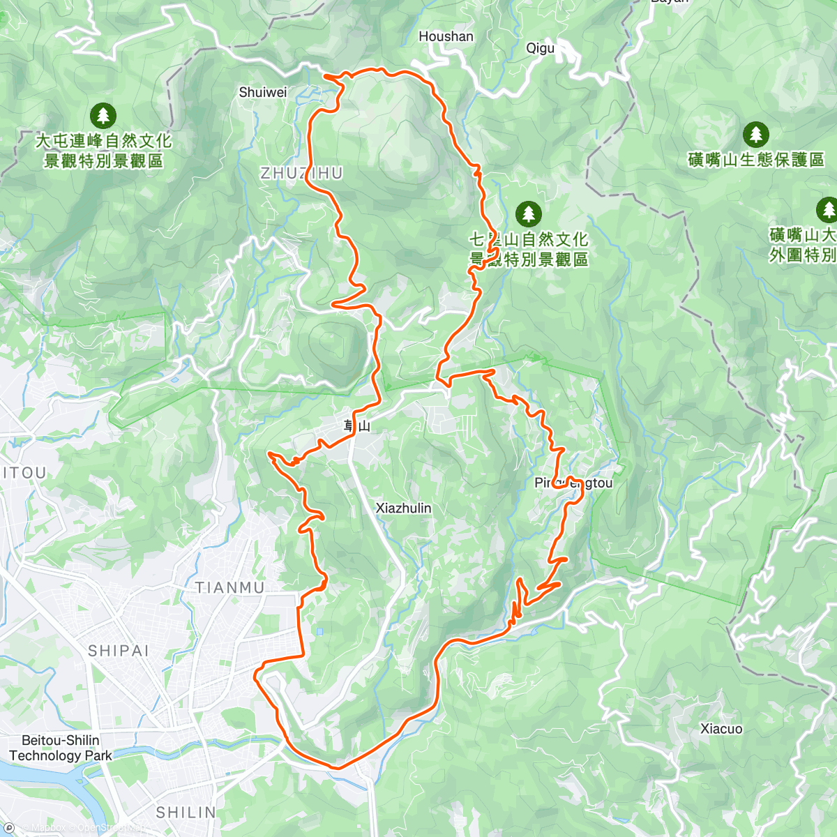 Map of the activity, Threshold through the smog 😷