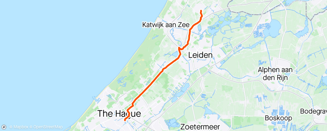 Map of the activity, Huiswaarts
