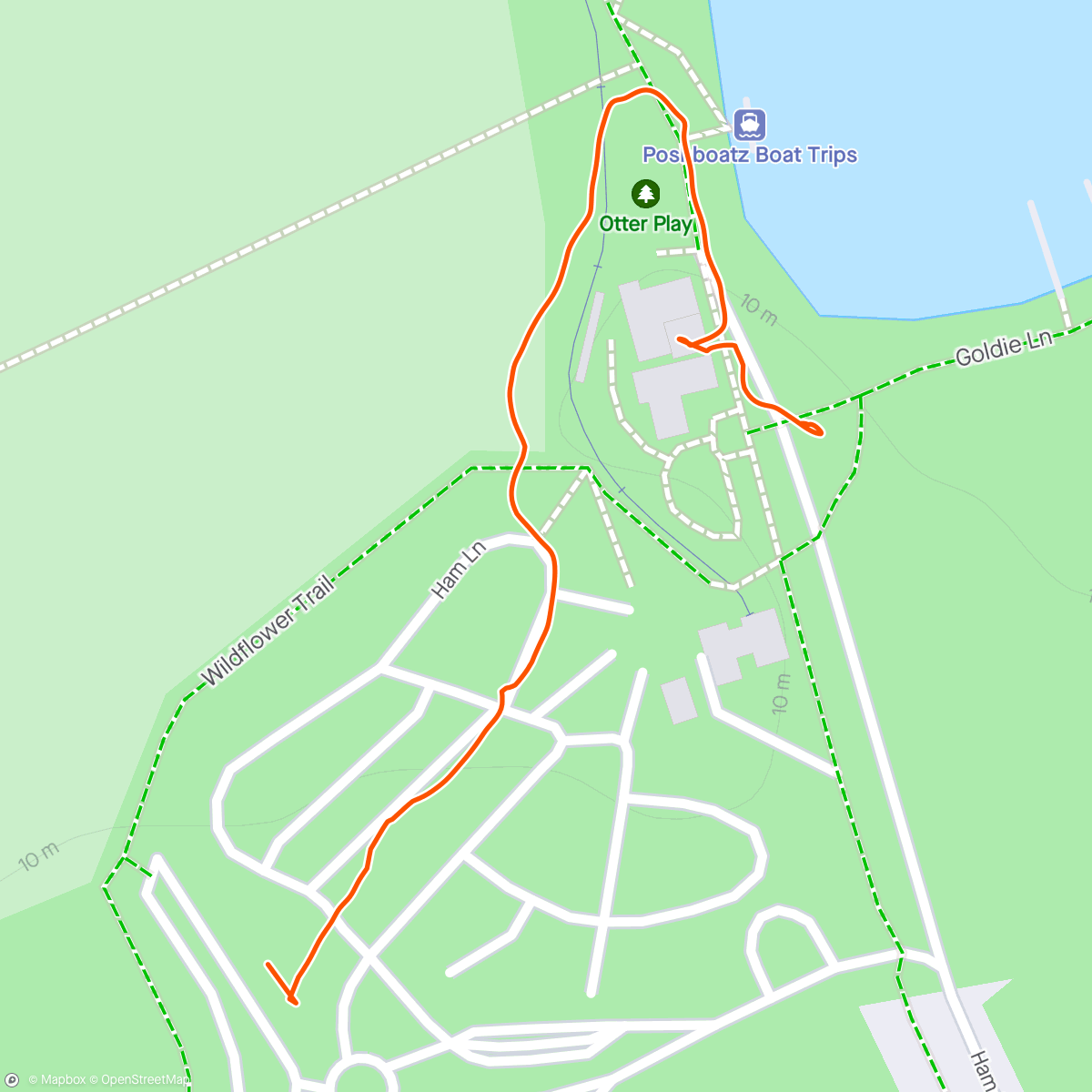Map of the activity, Morning Walk 🚶‍♂️