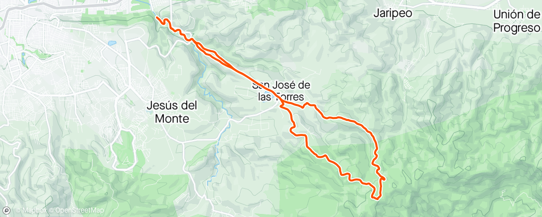Karte der Aktivität „Evening E-Mountain Bike Ride”