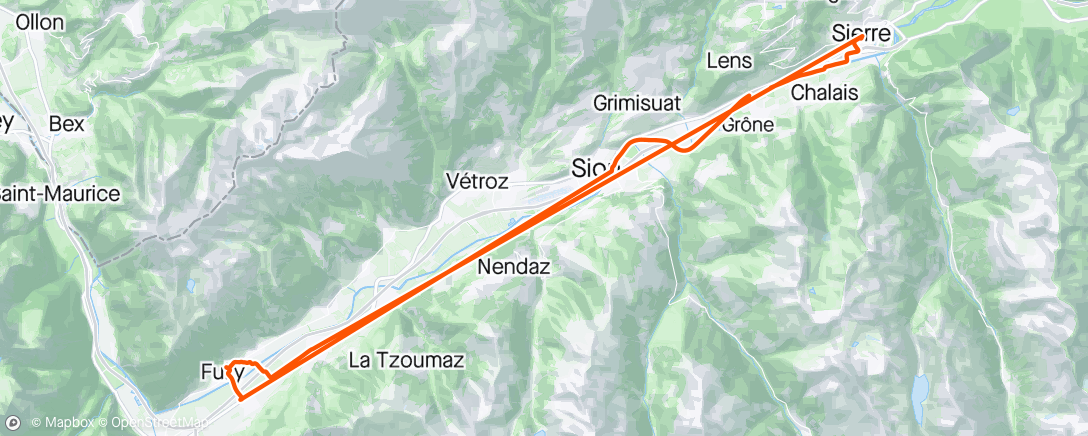Map of the activity, Balade familiale vélo-train ☀️