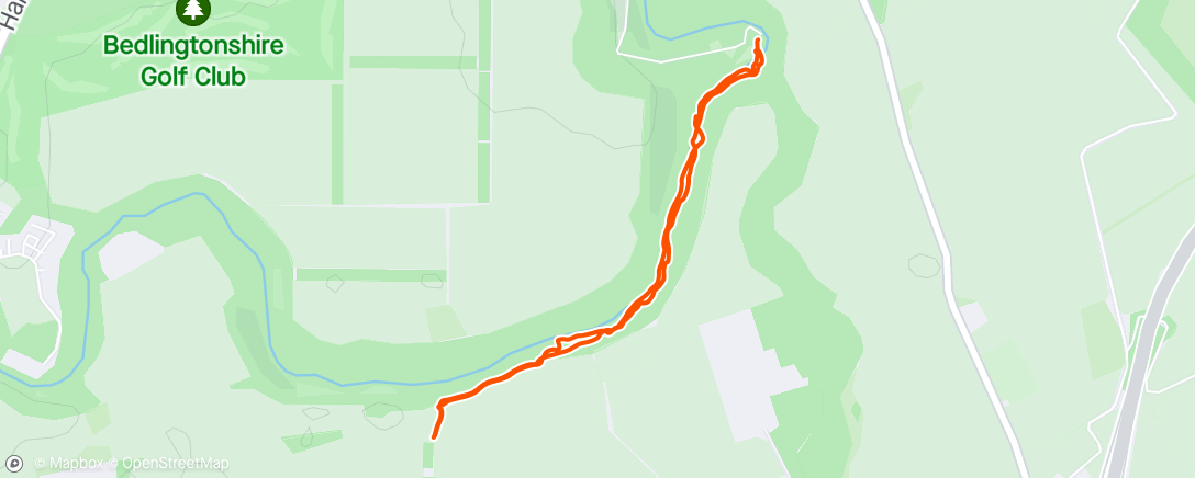 Map of the activity, Shortened hike…