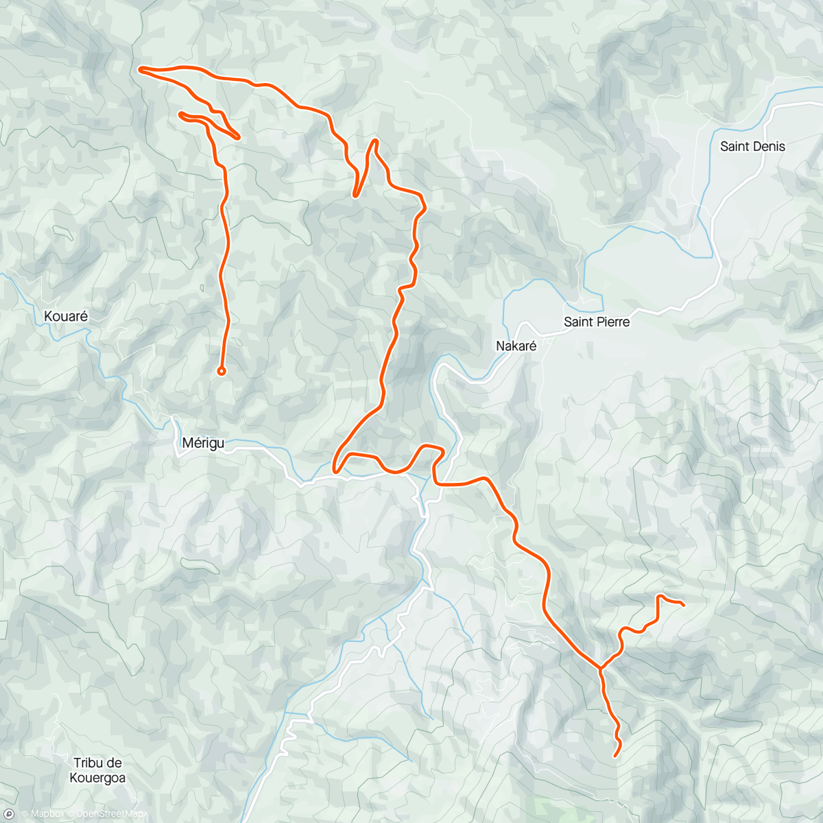 Map of the activity, Zwift - Climb Portal: Mt Fuji at 100% Elevation in France (100% TD)