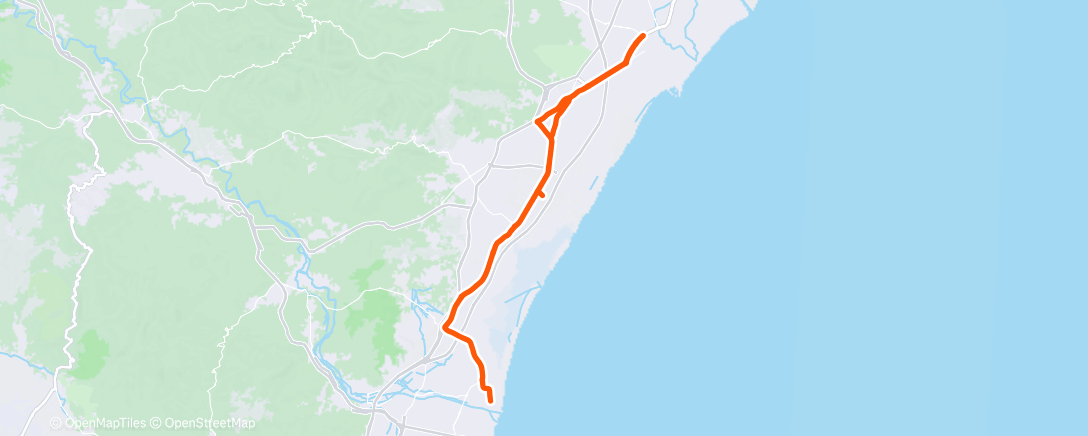 Map of the activity, Burriana