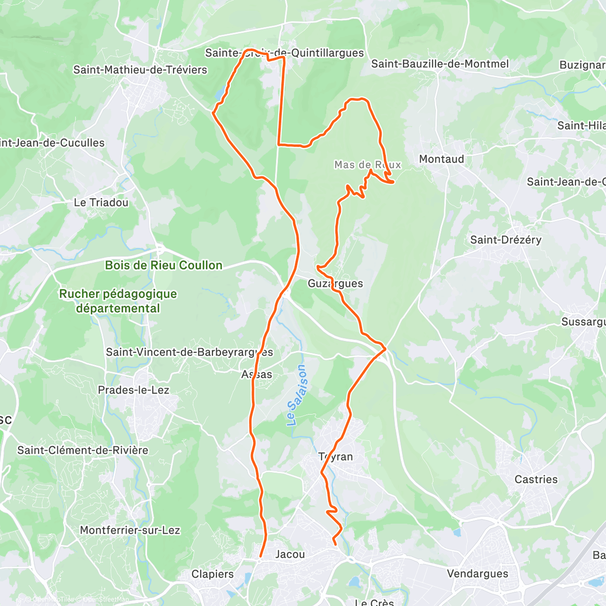 Map of the activity, Le loukoum est de retour après les fêtes