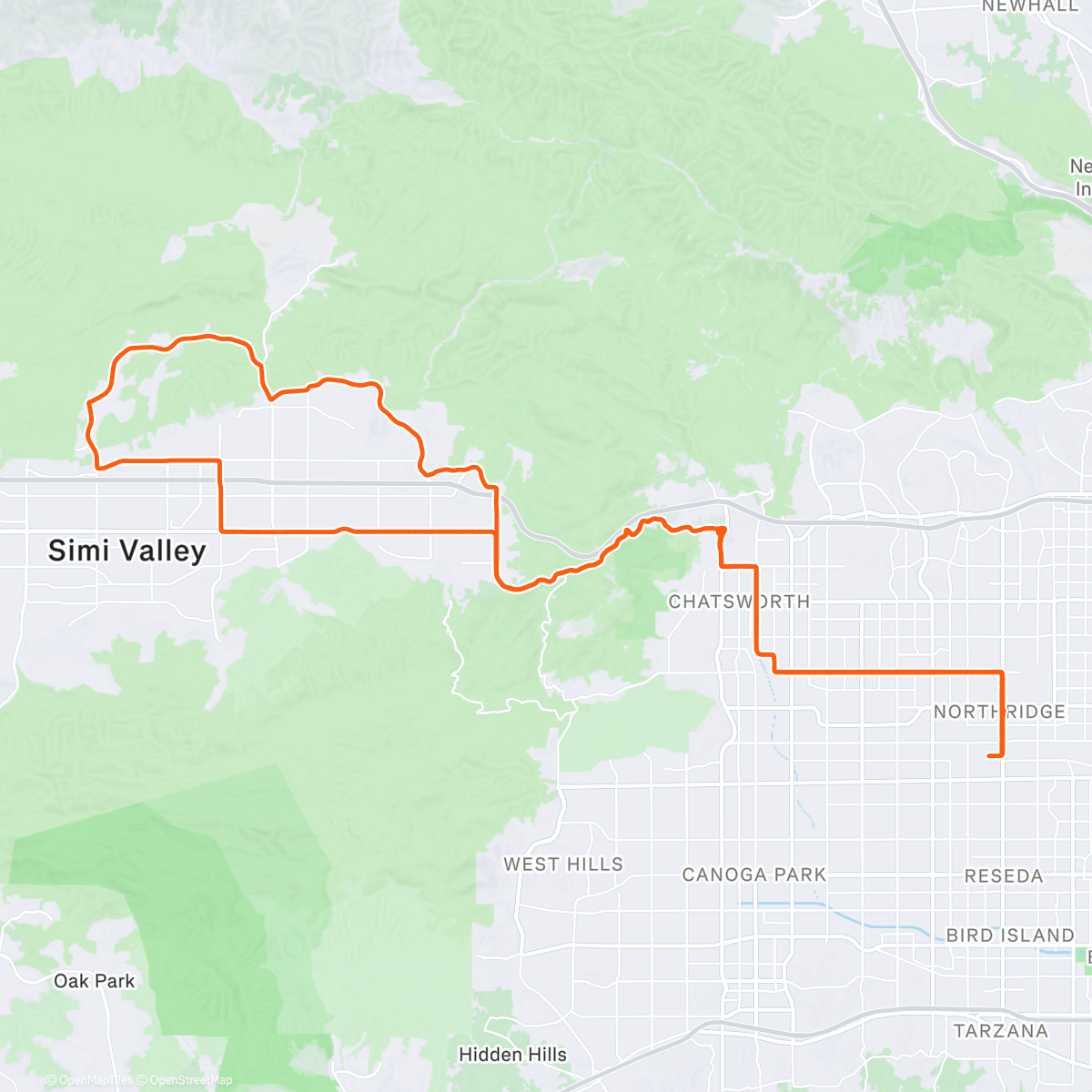 Map of the activity, Celebrando mis 50 ahaaaa