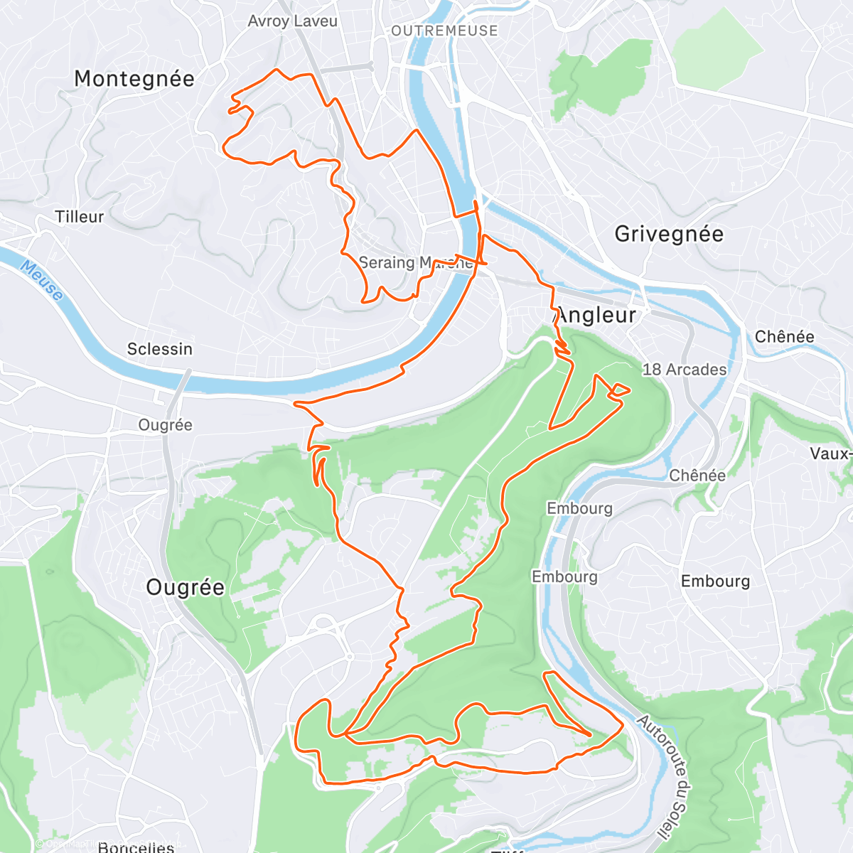 Map of the activity, Pré…