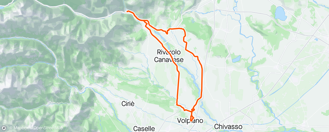 Карта физической активности (Giro mattutino 🤞☺️)