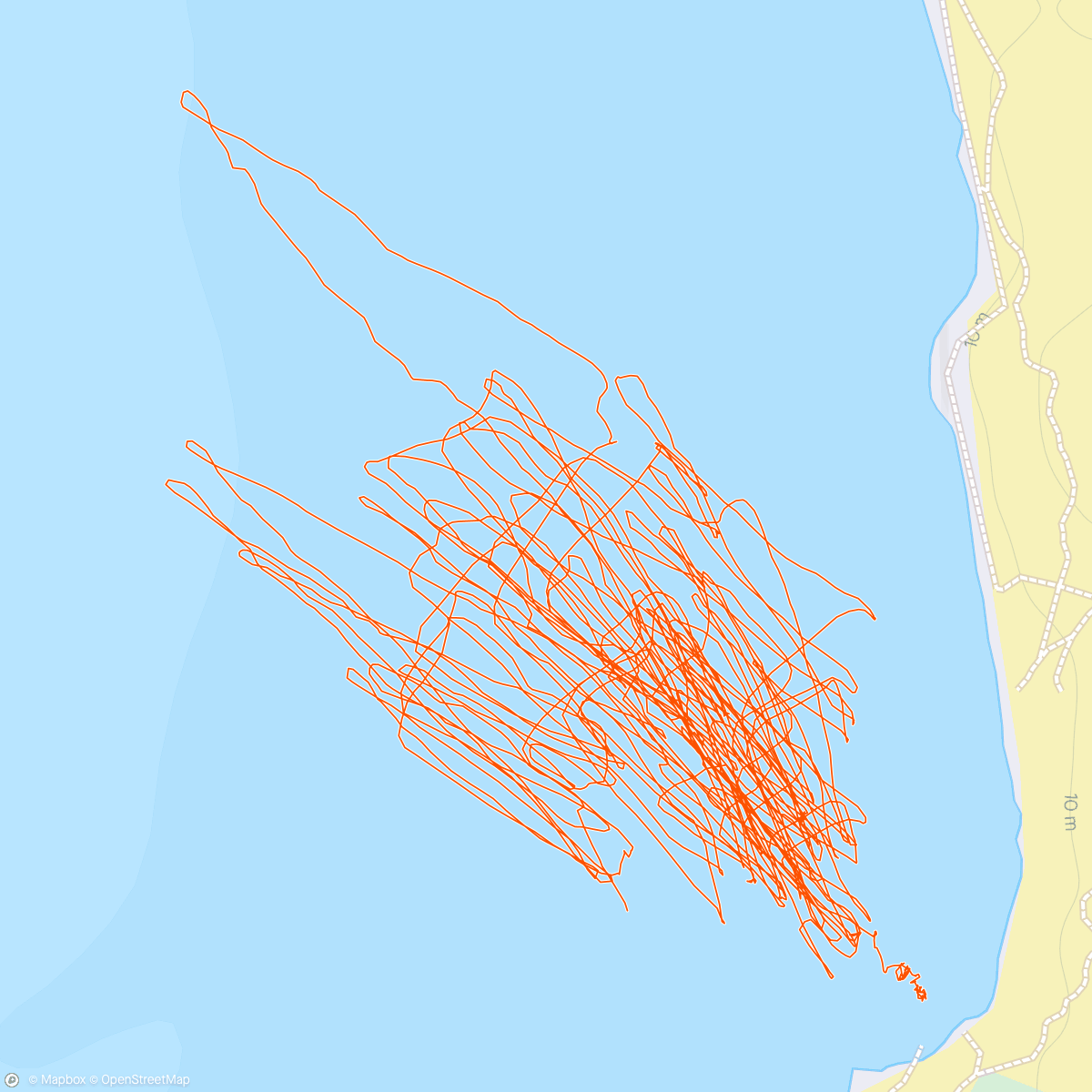 Map of the activity, Kite