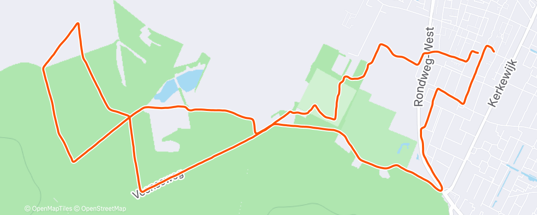 Map of the activity, Raceprep🏃