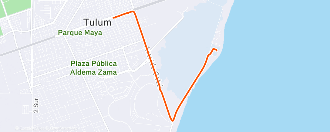 Map of the activity, Afternoon Ride