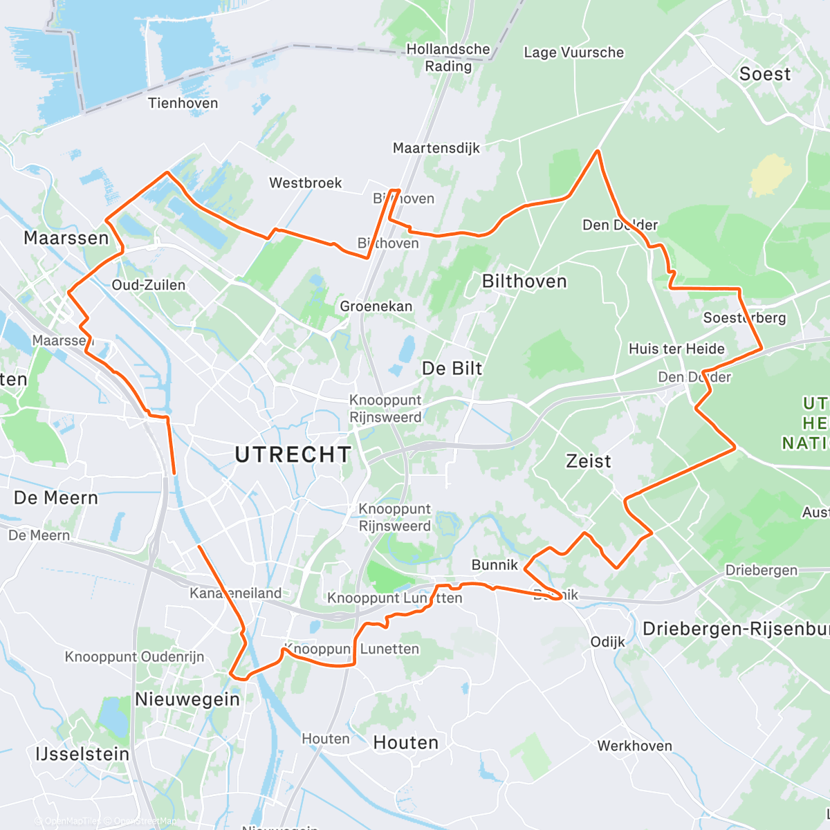 Map of the activity, Het is weer koude tenen weer