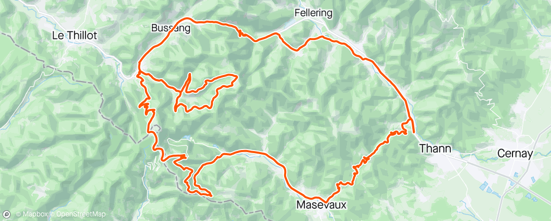 Mapa da atividade, Elsässer Belchen
