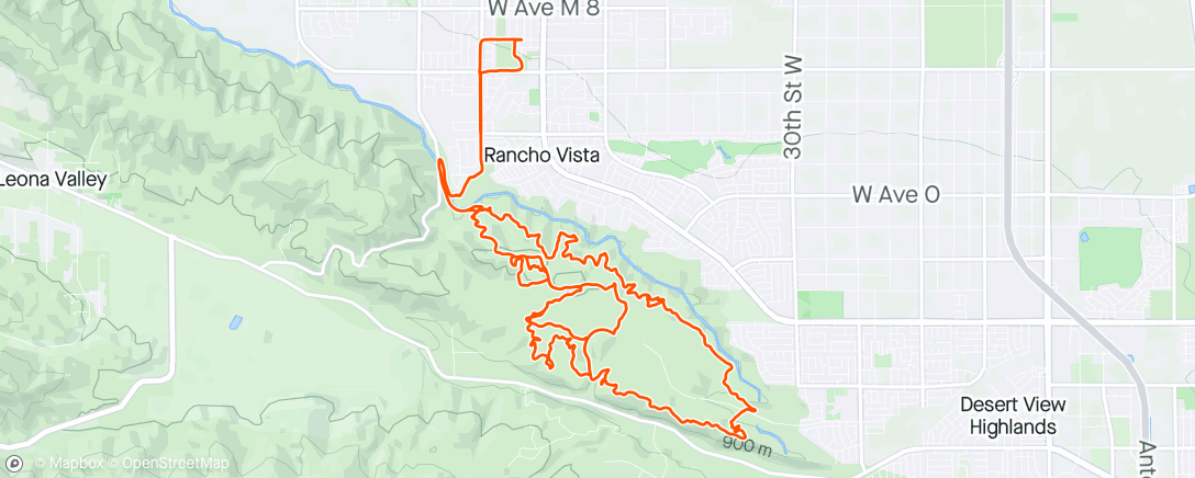 Map of the activity, Nice day for an eBike ride w/ Tom