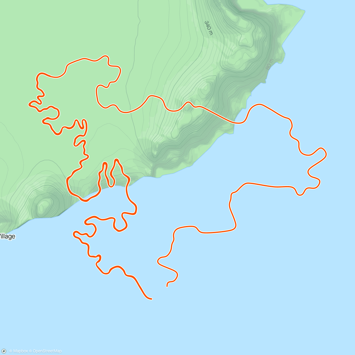 Map of the activity, Zwift - Titans Grove & Tempus Fugit in Watopia