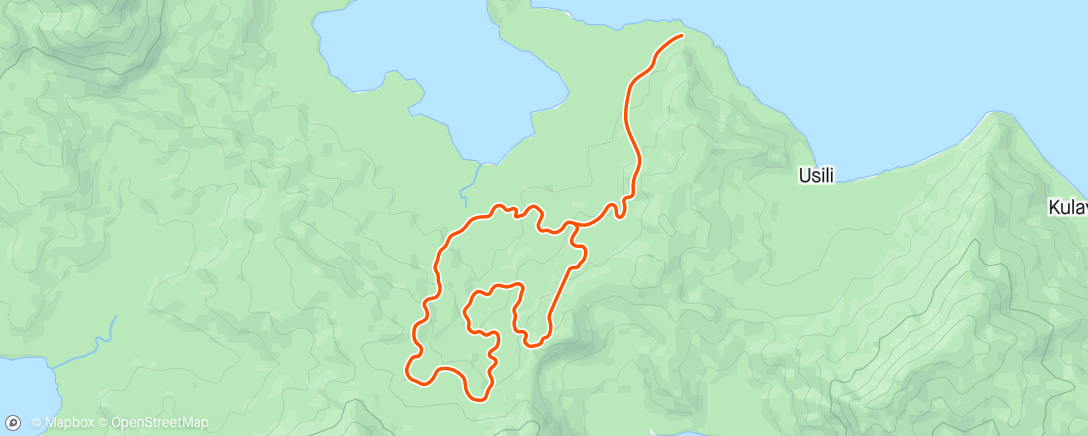 Map of the activity, Zwift - The Tom Davis 4x4  in Watopia