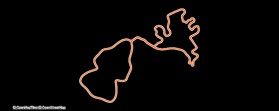 Карта физической активности (Zwift - Oliver Dowd's Meetup on Jarvis Seaside Sprint in Watopia)