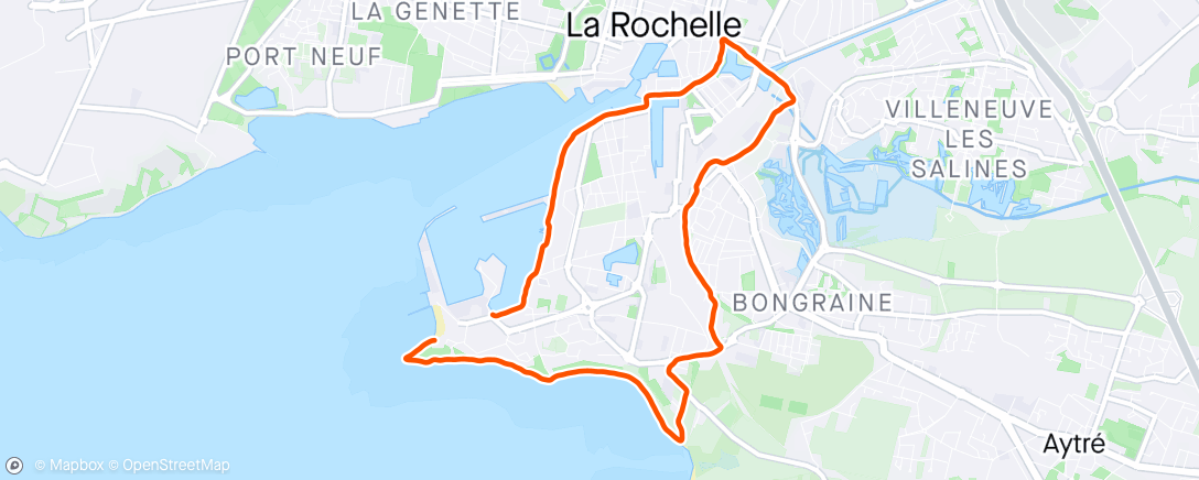 Mappa dell'attività Reprise en douceur 🥵 💬 💬