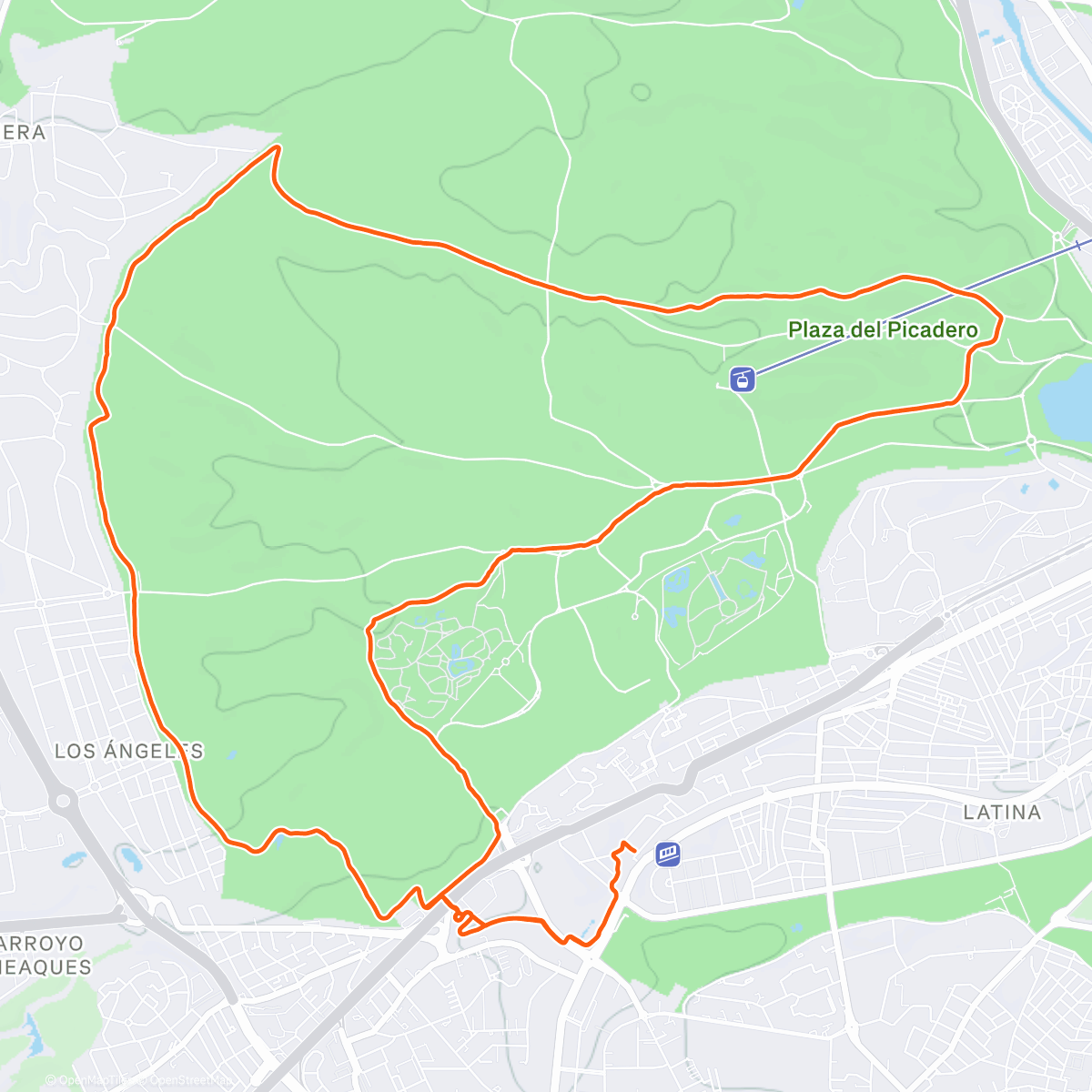 Map of the activity, Long Run