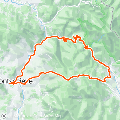 Pontassieve-consuma-stia-londa-pontassieve | 78.6 km Cycling Route on ...