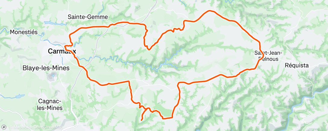 Carte de l'activité