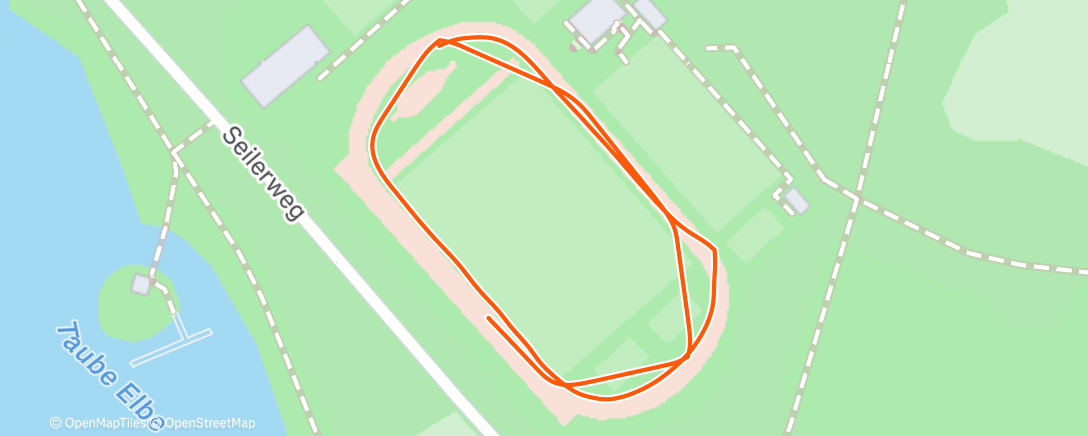 Карта физической активности (Lauf am Morgen)