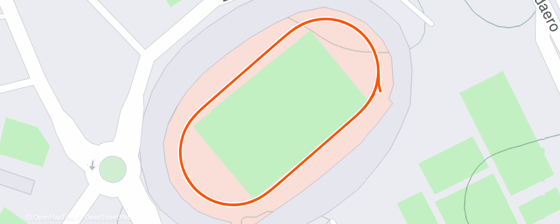 Карта физической активности (Evening Run)