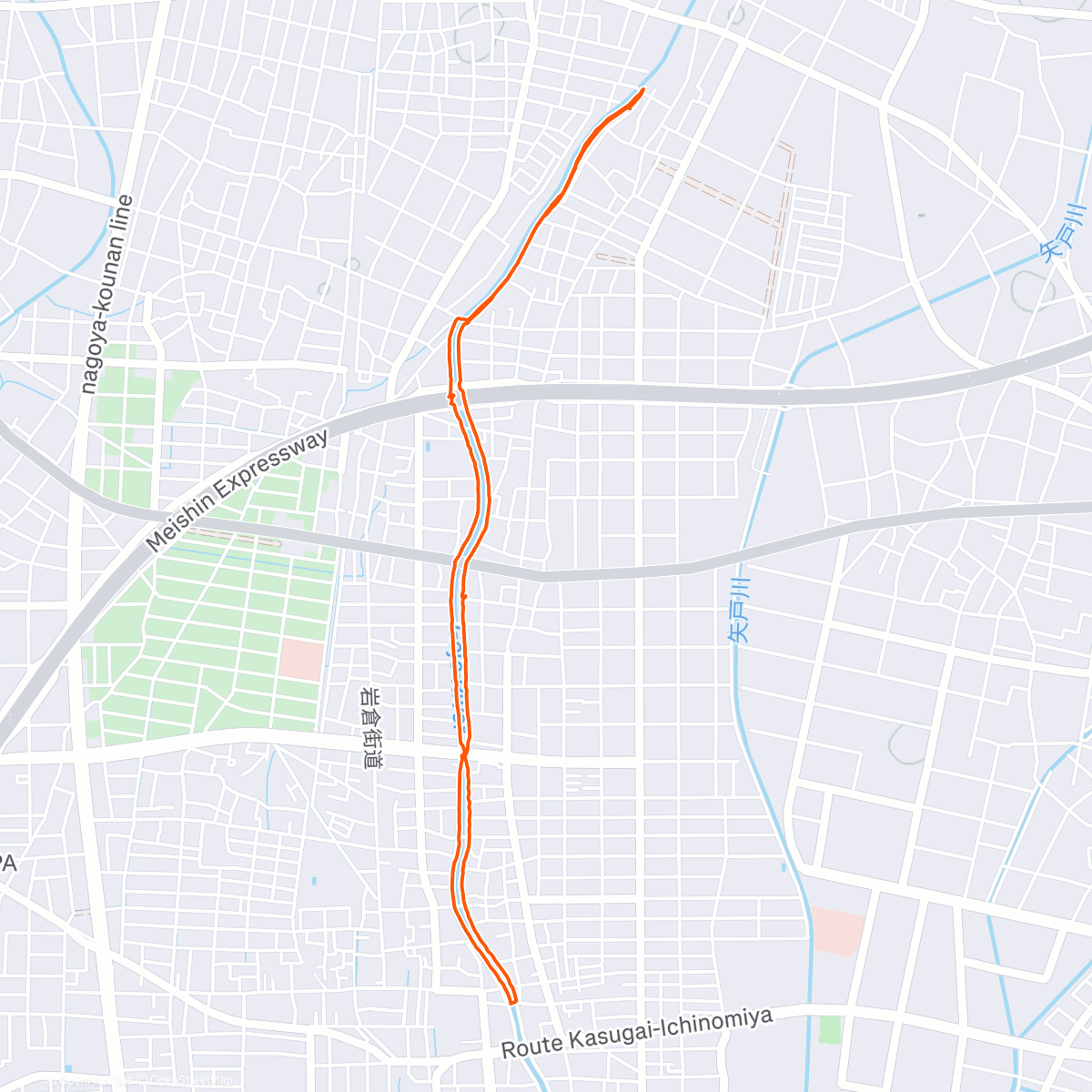 Карта физической активности (🚶🏻‍♀️のんびりお散歩)