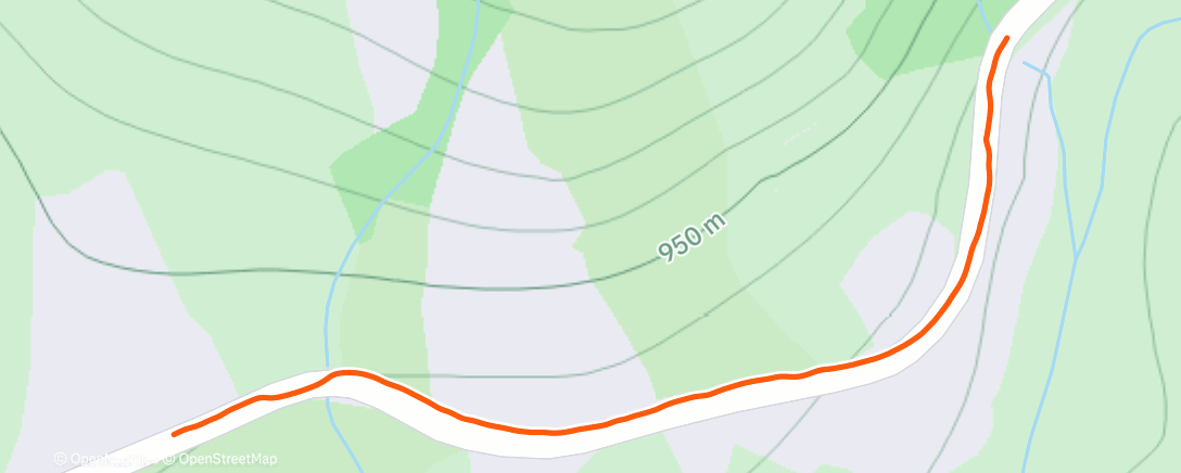 Map of the activity, Caminhada matinal