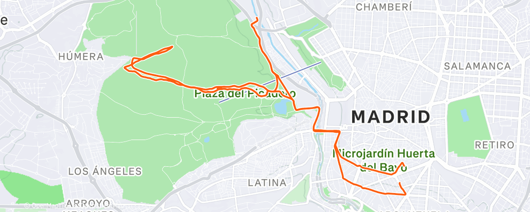 Map of the activity, Circuito en CDC