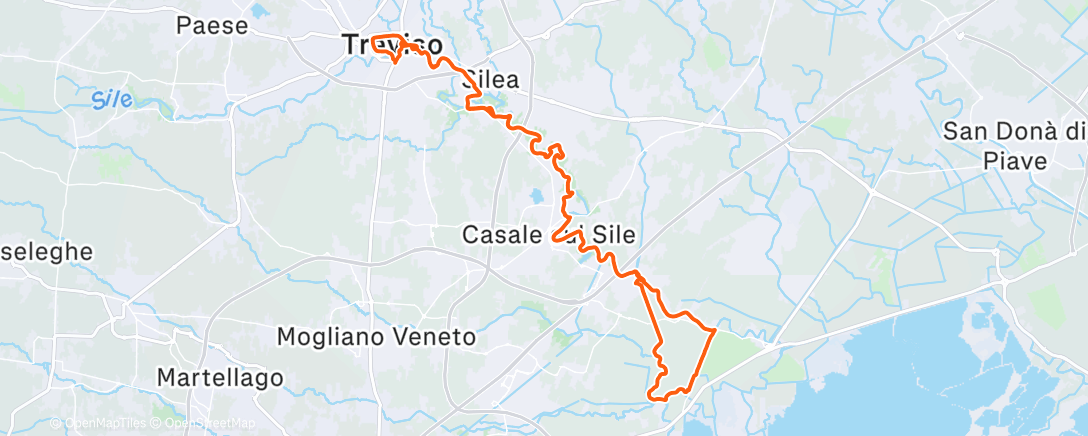 Mappa dell'attività #26.W2/2 - Prima uscita gravel del 2026...