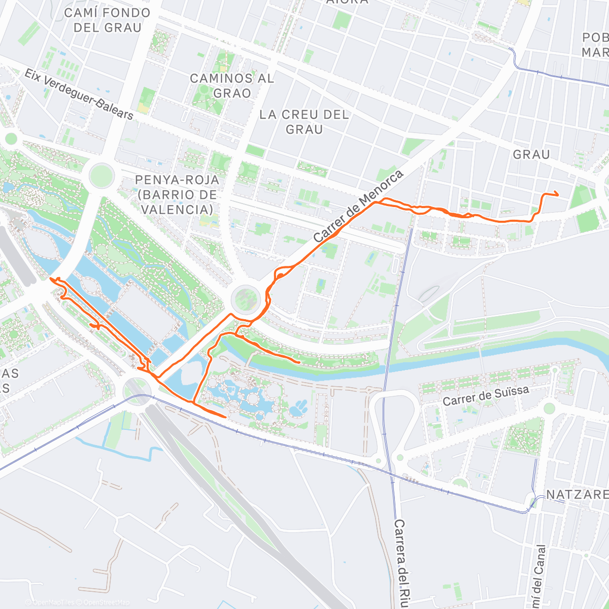 Карта физической активности (Mittagspaziergang)