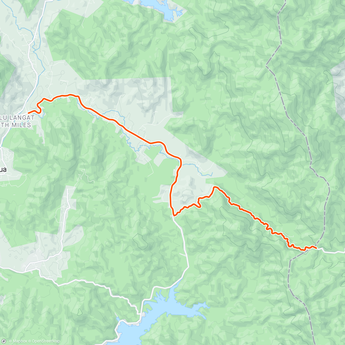 Map of the activity, Triple Perez Solo Ride