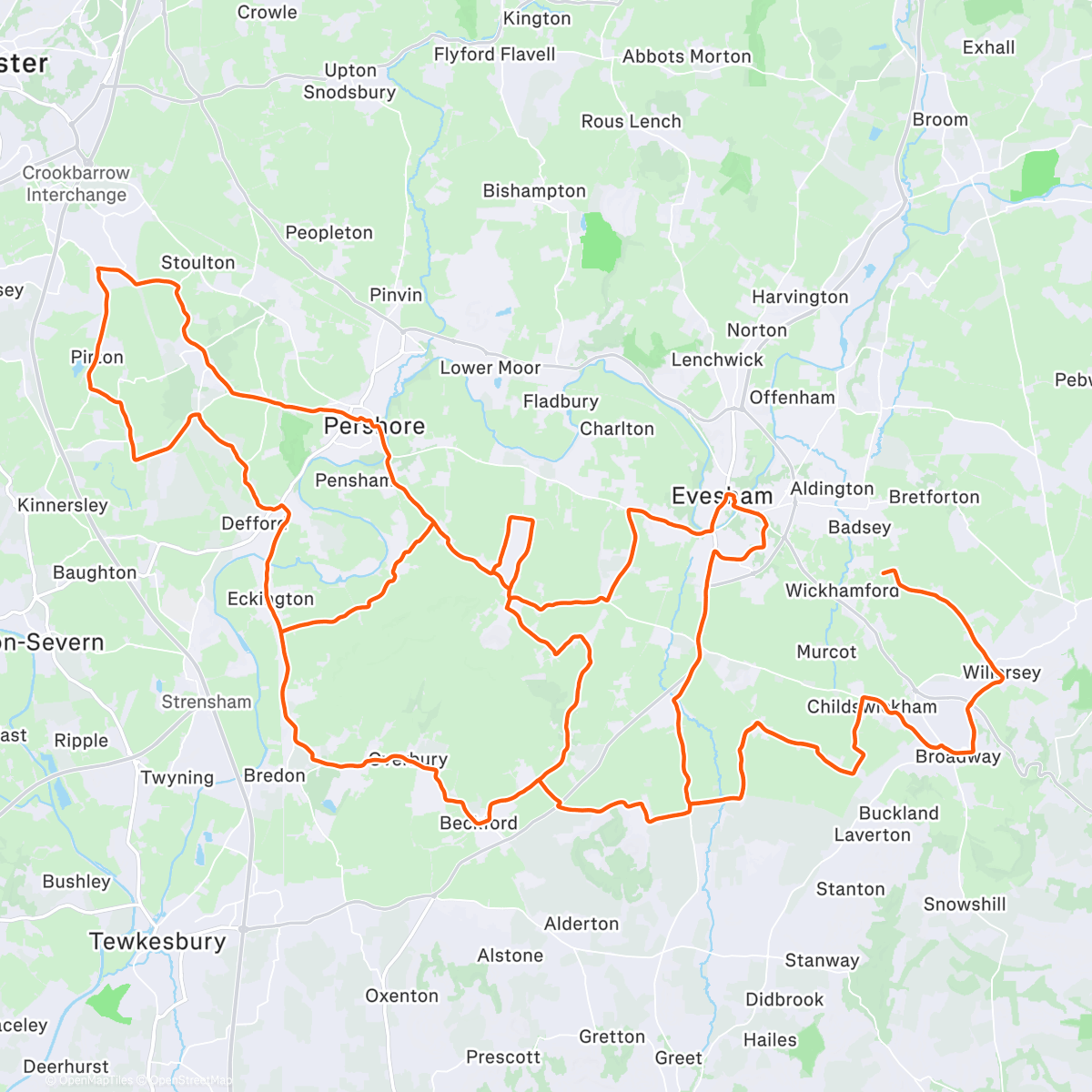 Map of the activity, Turned out nice!