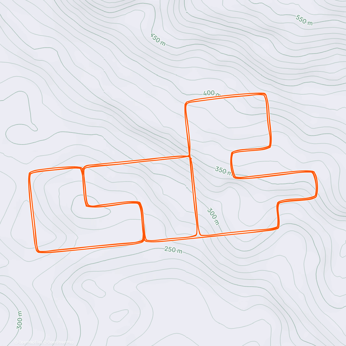 Карта физической активности (TrainingPeaks Virtual -CAI9 (80/20 Anaerobic Intervals Ride))