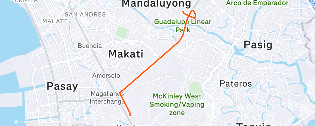 Map of the activity, 🌤️  bike home