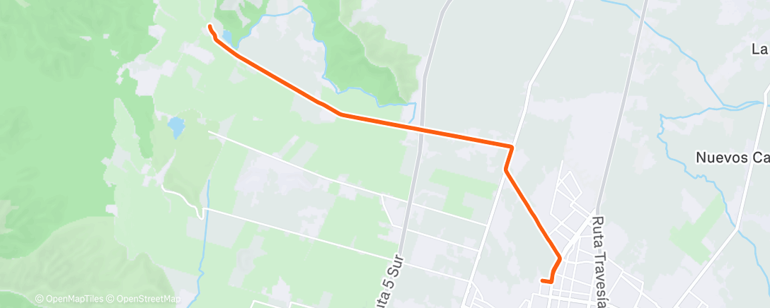 Map of the activity, 4x10”x330