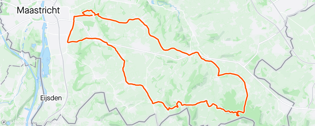 Map of the activity, Rondje Loorberg - Camerig